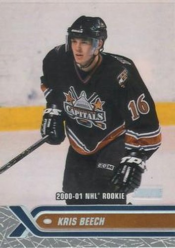 #230 Kris Beech - Washington Capitals - 2000-01 Stadium Club Hockey