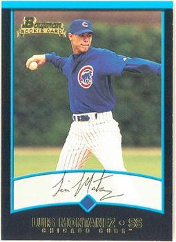 #230 Lou Montanez - Chicago Cubs - 2001 Bowman Baseball
