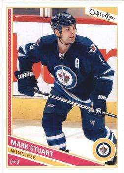 #230 Mark Stuart - Winnipeg Jets - 2013-14 O-Pee-Chee Hockey