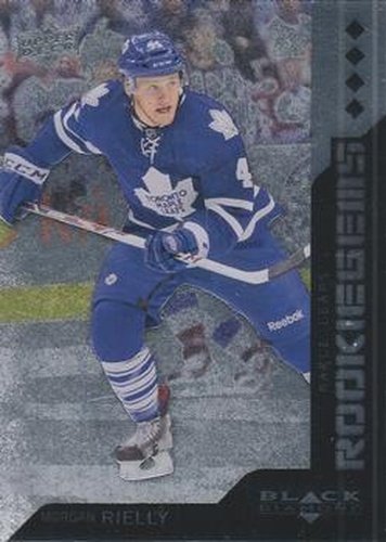 #230 Morgan Rielly - Toronto Maple Leafs - 2013-14 Upper Deck Black Diamond Hockey
