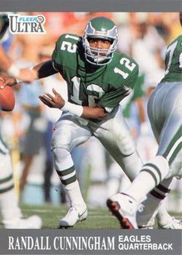 #230 Randall Cunningham - Philadelphia Eagles - 1991 Ultra Football