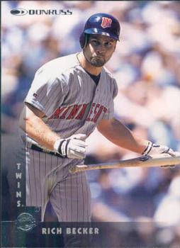 #230 Rich Becker - Minnesota Twins - 1997 Donruss Baseball