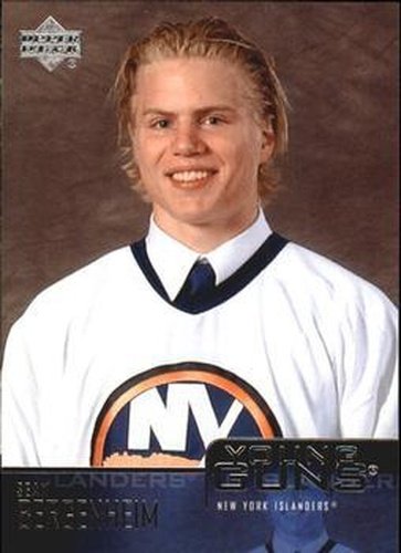 #230 Sean Bergenheim - New York Islanders - 2003-04 Upper Deck Hockey