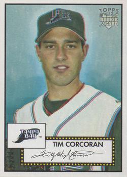 #230 Tim Corcoran - Tampa Bay Devil Rays - 2006 Topps 1952 Edition Baseball