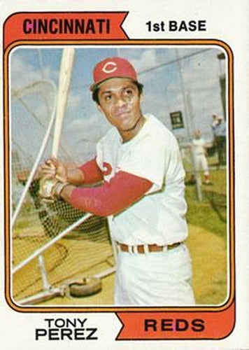 #230 Tony Perez - Cincinnati Reds - 1974 Topps Baseball