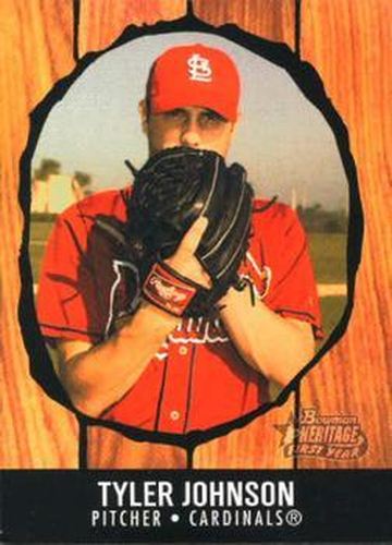 #230 Tyler Johnson - St. Louis Cardinals - 2003 Bowman Heritage Baseball