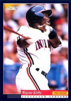 #230 Wayne Kirby - Cleveland Indians -1994 Score Baseball