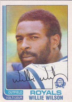 #230 Willie Wilson - Kansas City Royals - 1982 O-Pee-Chee Baseball
