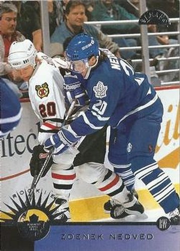 #230 Zdenek Nedved - Toronto Maple Leafs - 1996-97 Leaf Hockey