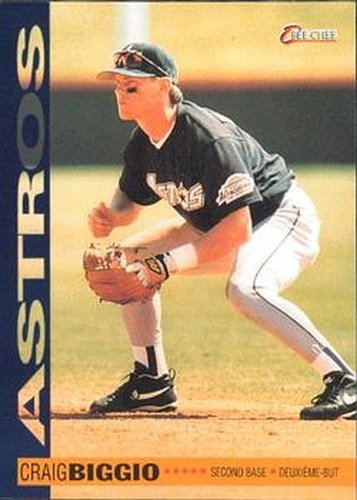 #230 Craig Biggio - Houston Astros - 1994 O-Pee-Chee Baseball