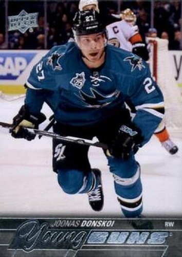 #230 Joonas Donskoi - San Jose Sharks - 2015-16 Upper Deck Hockey