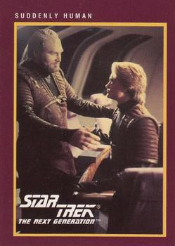 #230 Suddenly Human - 1991 Impel Star Trek 25th Anniversary