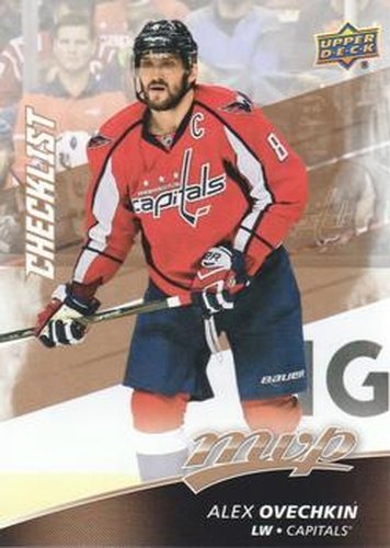 #230 Alex Ovechkin - Washington Capitals - 2017-18 Upper Deck MVP Hockey