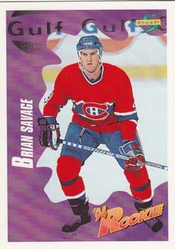 #230 Brian Savage - Montreal Canadiens - 1994-95 Score Hockey