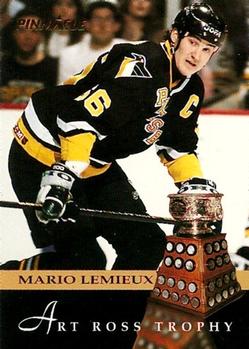 #230 Mario Lemieux - Pittsburgh Penguins - 1993-94 Pinnacle Hockey