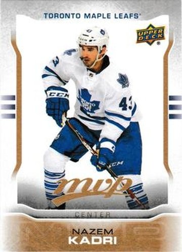 #230 Nazem Kadri - Toronto Maple Leafs - 2014-15 Upper Deck MVP Hockey