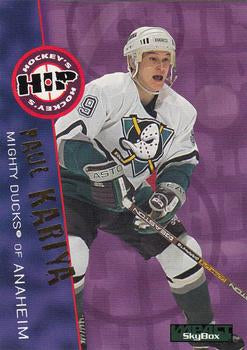 #230 Paul Kariya - Anaheim Mighty Ducks - 1995-96 SkyBox Impact Hockey