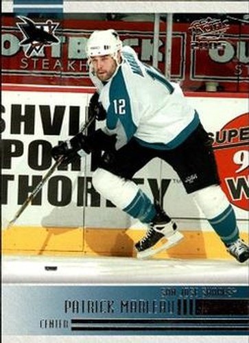 #230 Patrick Marleau - San Jose Sharks - 2004-05 Pacific Hockey