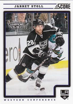 #230 Jarret Stoll - Los Angeles Kings - 2012-13 Score Hockey