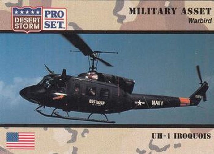 #230 UH-1 Iroquois - 1991 Pro Set Desert Storm