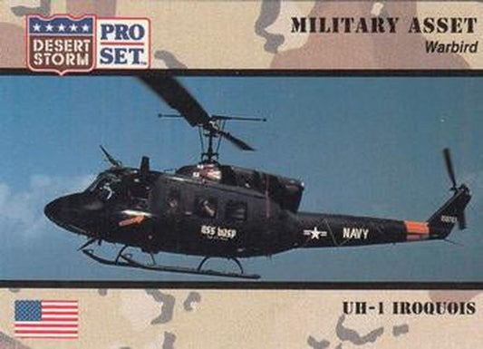 #230 UH-1 Iroquois - 1991 Pro Set Desert Storm