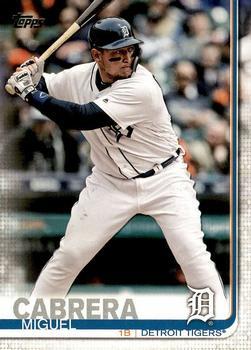 #230a Miguel Cabrera - Detroit Tigers - 2019 Topps Baseball