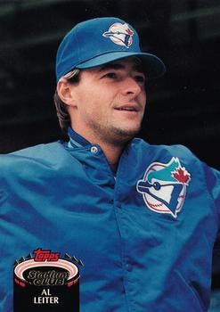 #231 Al Leiter - Toronto Blue Jays - 1992 Stadium Club Baseball
