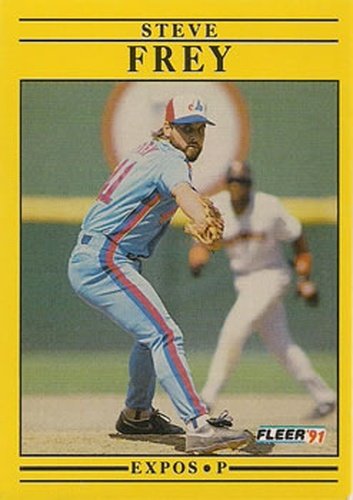 #231 Steve Frey - Montreal Expos - 1991 Fleer Baseball