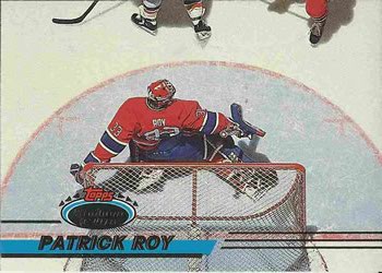 #231 Patrick Roy - Montreal Canadiens - 1993-94 Stadium Club Hockey