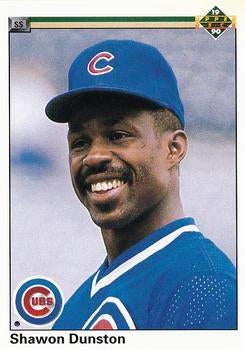 #231 Shawon Dunston - Chicago Cubs - 1990 Upper Deck Baseball