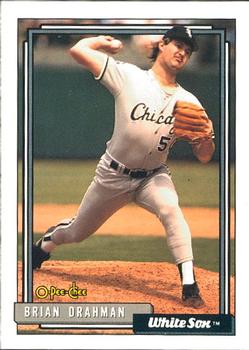 #231 Brian Drahman - Chicago White Sox - 1992 O-Pee-Chee Baseball