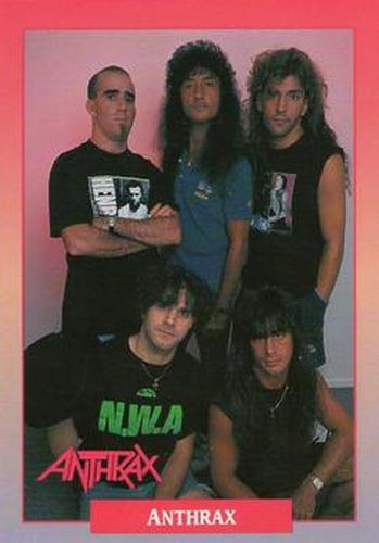 #231 Anthrax - 1991 Brockum Rock Cards