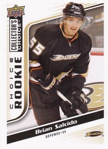 #231 Brian Salcido - Anaheim Ducks - 2009-10 Collector's Choice Hockey