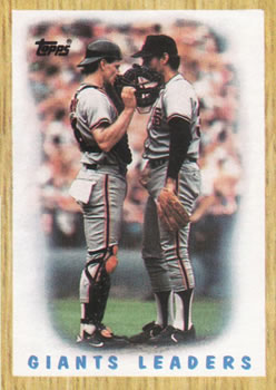 #231 Giants Leaders - San Francisco Giants - 1987 Topps Baseball