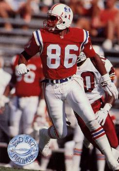 #231 Greg McMurtry - New England Patriots - 1991 Pro Set Platinum Football
