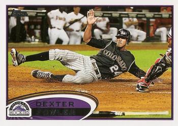 #231 Dexter Fowler - Colorado Rockies - 2012 Topps Baseball