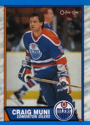 #231 Craig Muni - Edmonton Oilers - 1989-90 O-Pee-Chee Hockey