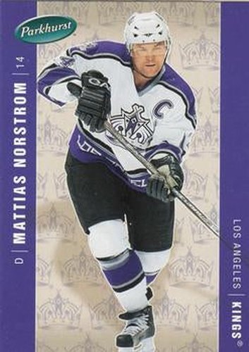 #231 Mattias Norstrom - Los Angeles Kings - 2005-06 Parkhurst Hockey