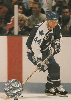 #231 Brian Bradley - Toronto Maple Leafs - 1991-92 Pro Set Platinum Hockey