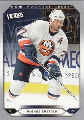 #231 Alexei Zhitnik - New York Islanders - 2005-06 Upper Deck Victory Hockey