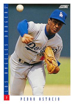 #231 Pedro Astacio - Los Angeles Dodgers - 1993 Score Baseball