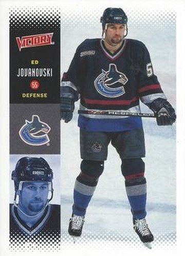 #231 Ed Jovanovski - Vancouver Canucks - 2000-01 Upper Deck Victory Hockey