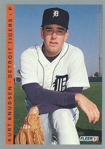#231 Kurt Knudsen - Detroit Tigers - 1993 Fleer Baseball