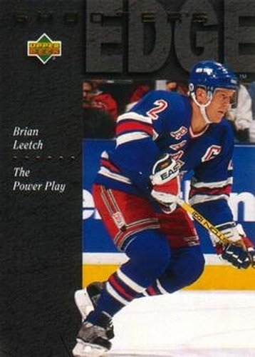 #231 Brian Leetch - New York Rangers - 1994-95 Upper Deck Hockey