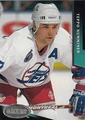 #231 Teppo Numminen - Winnipeg Jets - 1993-94 Parkhurst Hockey