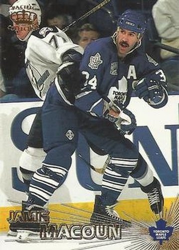 #231 Jamie Macoun - Toronto Maple Leafs - 1997-98 Pacific Crown Hockey