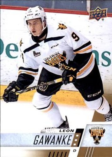 #231 Leon Gawanke - Cape Breton Screaming Eagles - 2017-18 Upper Deck CHL Hockey