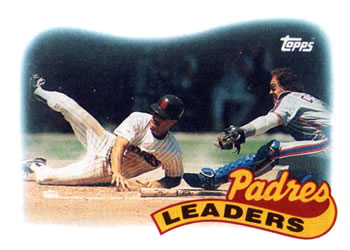 #231 Padres Leaders - San Diego Padres - 1989 Topps Baseball