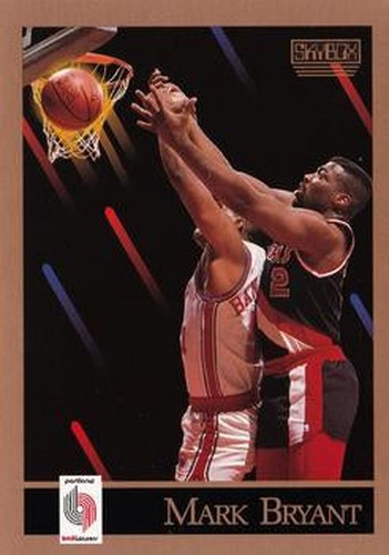 #231 Mark Bryant - Portland Trail Blazers - 1990-91 SkyBox Basketball