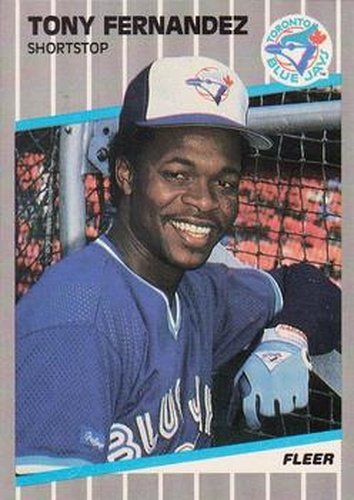 #231 Tony Fernandez - Toronto Blue Jays - 1989 Fleer Baseball